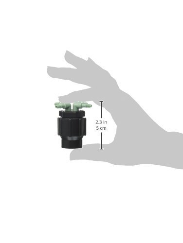 Alternative view of 3-Pack Orbit 69025 Drip System 4-Port Watering Manifold for 1/4 Inch Tube - Efficient Garden Irrigation