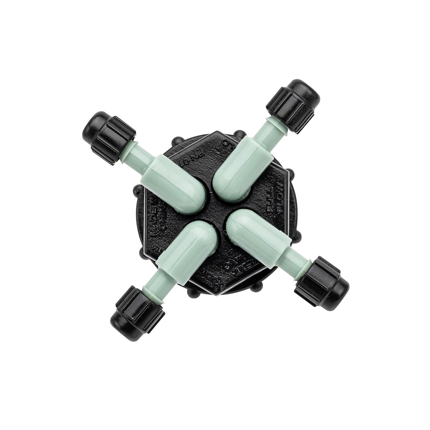 Orbit 6-Pack Drip Irrigation System 4-Port Watering Manifold, 1/4 Inch Dripper Tube, 61004D - Image 4