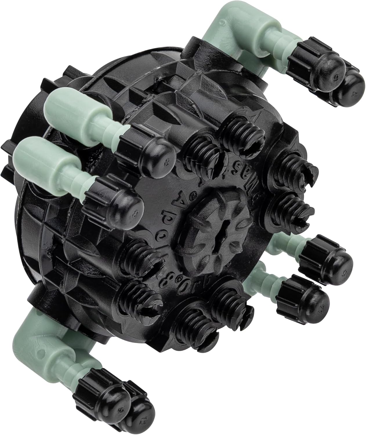 Orbit 2- Pack Adjustable Flow 8-Port Drip Irrigation Manifold for 1/4" Tube - 61008P - Image 3