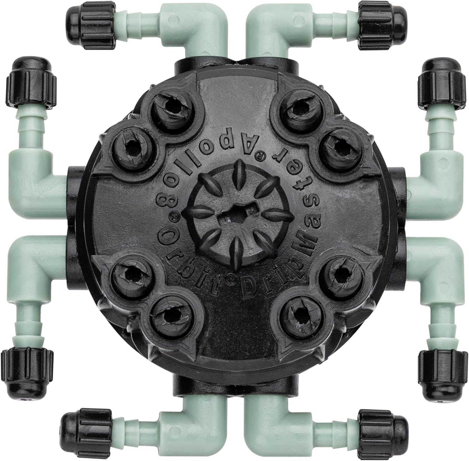 Orbit 2- Pack Adjustable Flow 8-Port Drip Irrigation Manifold for 1/4" Tube - 61008P - Image 4