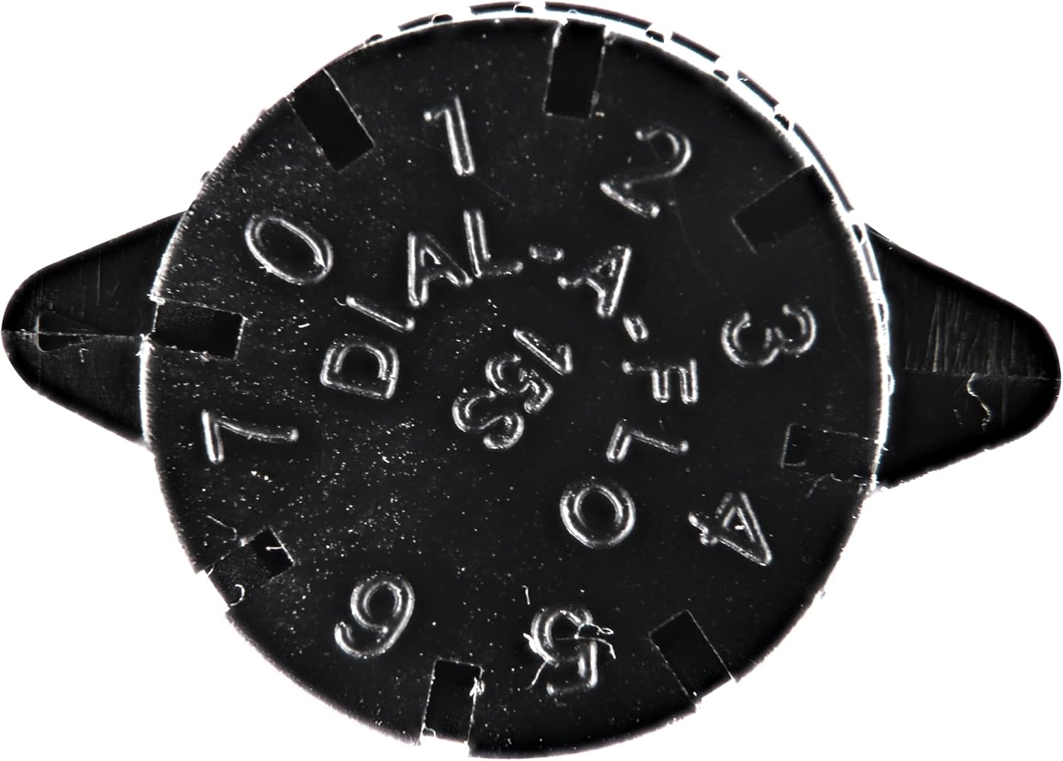 Raindrip 157050B Adjustable Flow Bubbler, Non-Pressure Compensating Emitter, Full-Circle Pattern, 8 Stream Spray, with 1/4-Inch Barbed Inlet, 50-Pack, Black