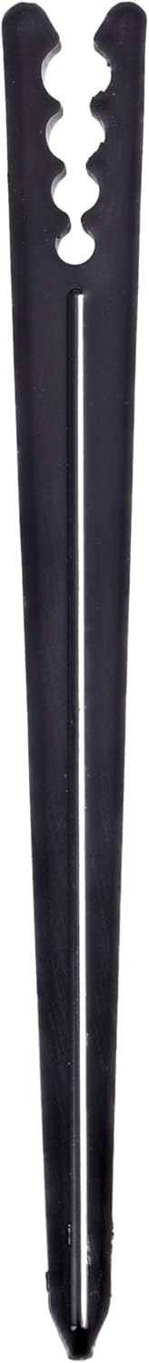 Raindrip 381050B 1/8-Inch - 1/4-Inch Heavy-Duty Tubing Support Stake for Drip Irrigation Supply Tubing and Drip Systems, 6-Inch Long, Plastic, 50-Pack, Black