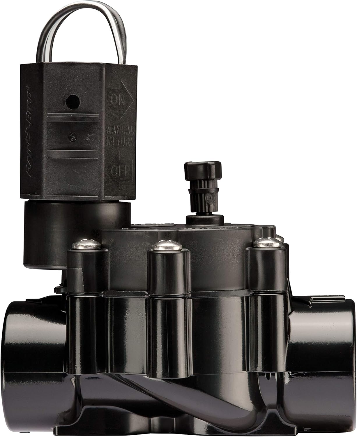 Alternative view of Rain Bird CP075 In-Line Automatic Sprinkler Valve, 3/4" Threaded x Female, Black