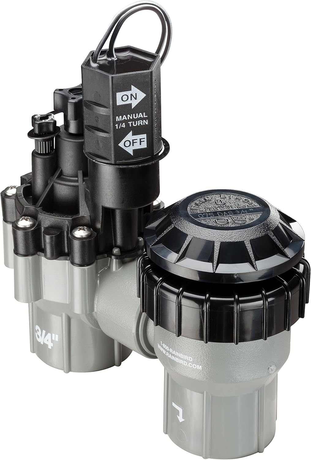 Alternative view of Rain Bird DASASVF075 Professional Grade Anti-Siphon Valve with Flow Control, 3/4" Threaded Female x Female