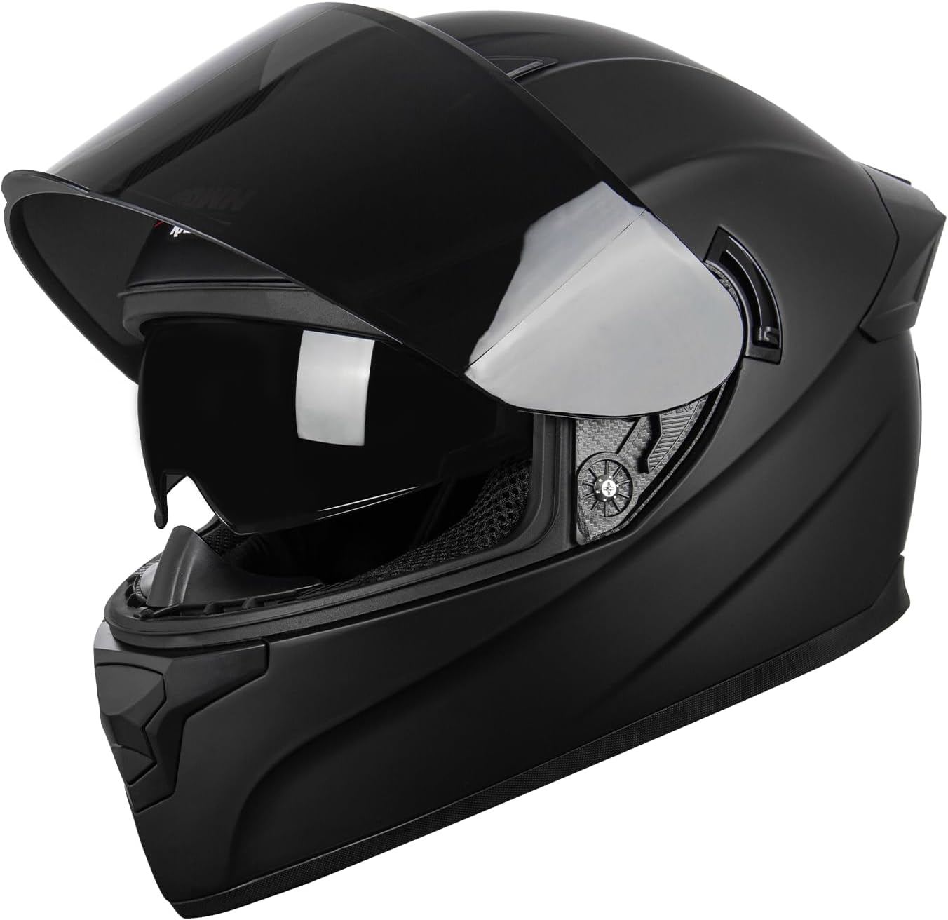 Alternative view of Crown Racing Motorcycle Helmets Street Bike Full Face Motorcycle Helmet Motorbike for Adults DOT Approved Helmets, F-700