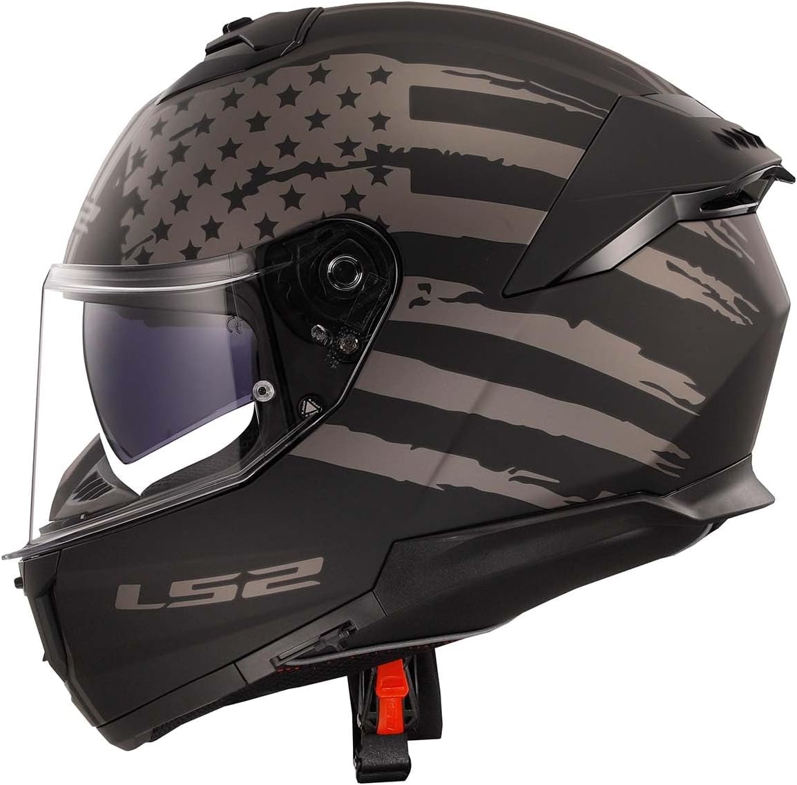 LS2 Helmets Stream II Full Face Motorcycle Helmet W/ SunShield