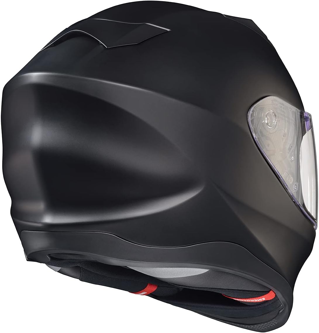 Alternative view of ScorpionEXO T520 Full Face Touring Motorcycle Helmet with Bluetooth Ready Speaker Pockets DOT ECE Approved Solid (Matte Black - Medium)
