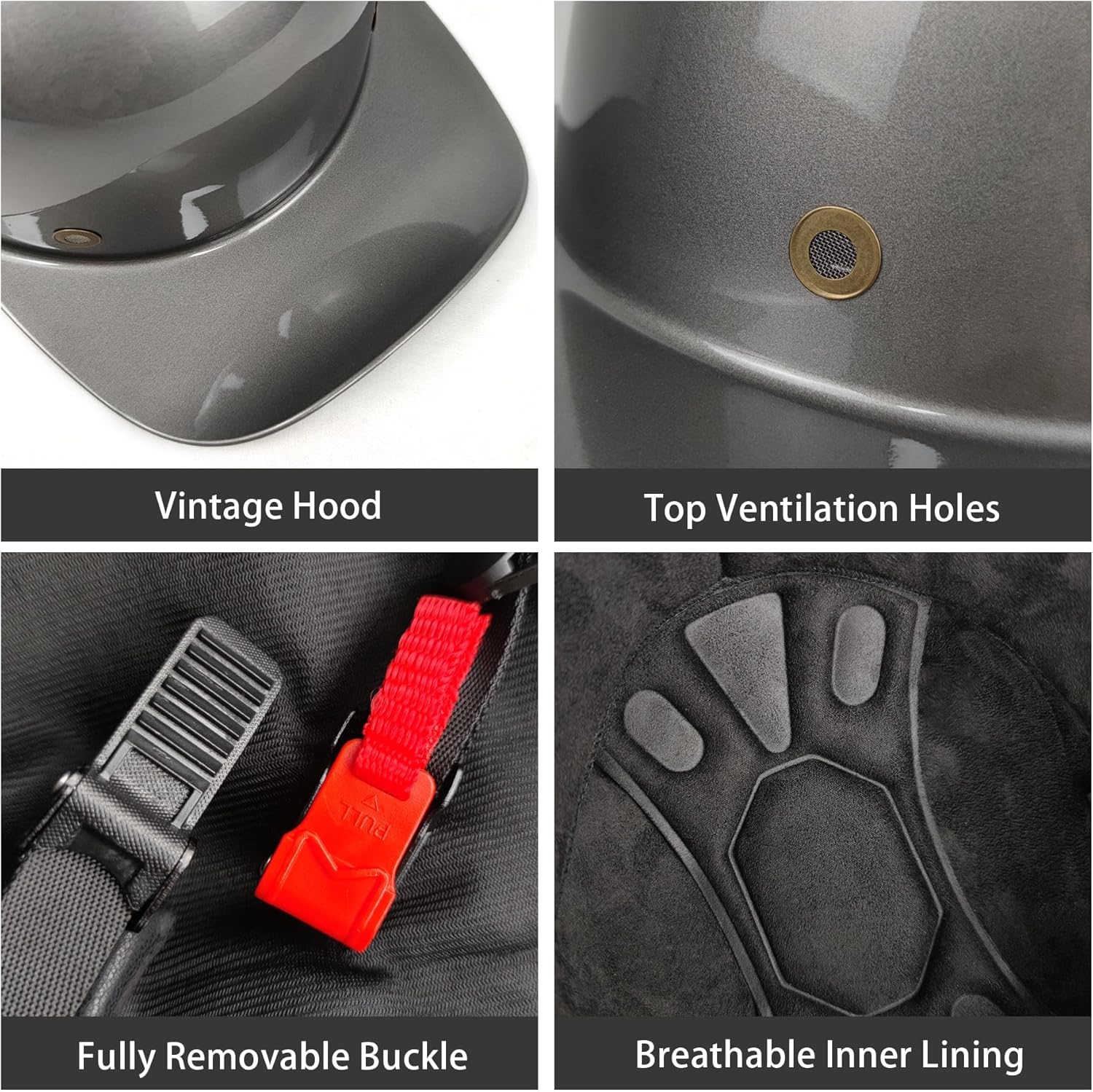 XINGSILUC Baseball Motorcycle Helmet - Half Helmet Motorcycle Men Women for Bike Cruiser Chopper Moped Scooter with Gloves and Masks, Dot Approve