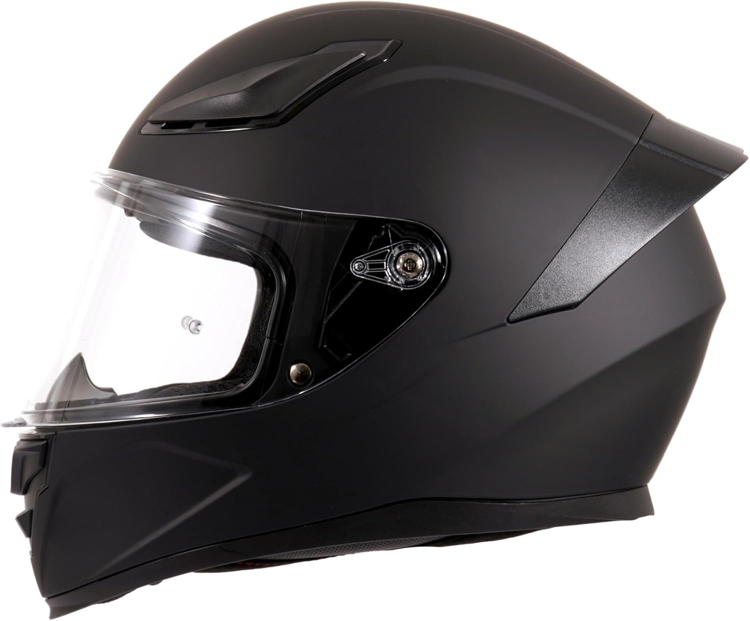 Alternative view of OTS Dual Visor Full-Face Motorcycle Helmet - DOT Certified, Lightweight ABS, Quick-Release Buckle, Washable Liner for Men & Women