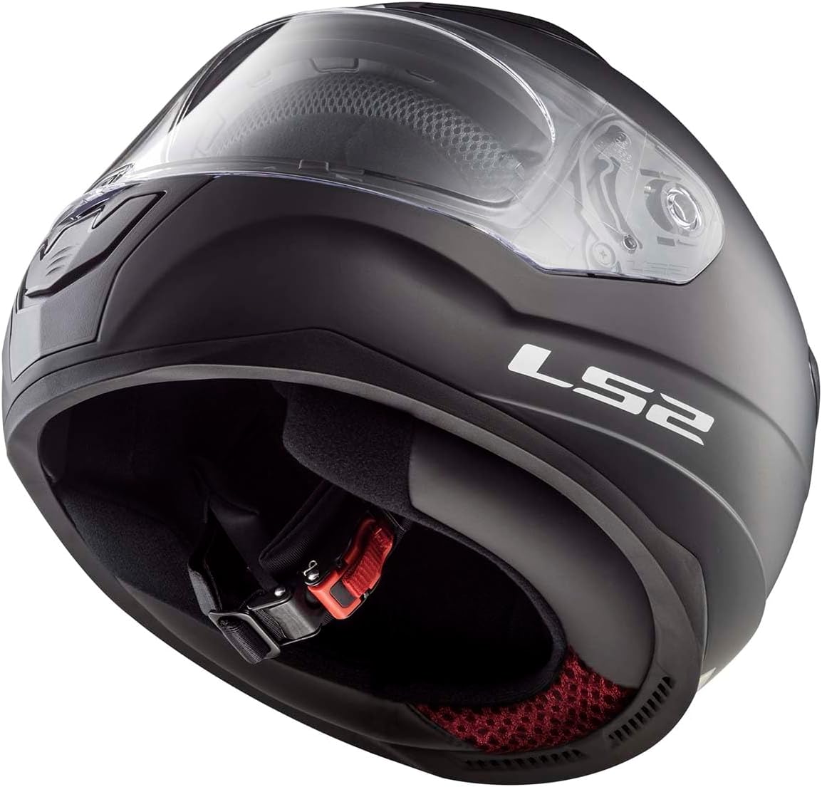 LS2 Helmets Rapid II Full Face Motorcycle Helmet (Matte Black - Large)