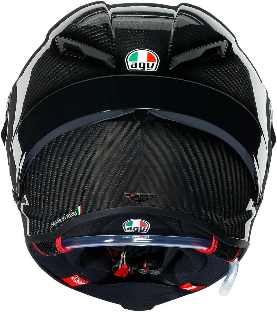 Alternative view of AGV Pista GP RR Mono Carbon Motorcycle Helmet Glossy Black LG, (18356002-008-L)