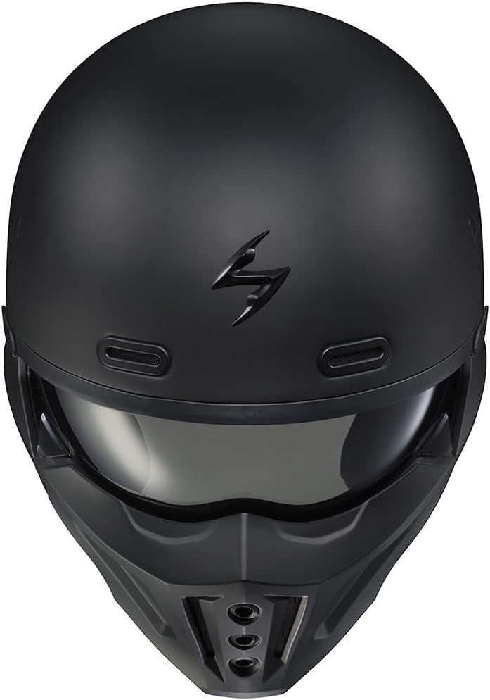 ScorpionEXO Covert X Open Face Half Shell 3/4 Mode Motorcycle Helmet Comm Ready Speaker Pockets DOT