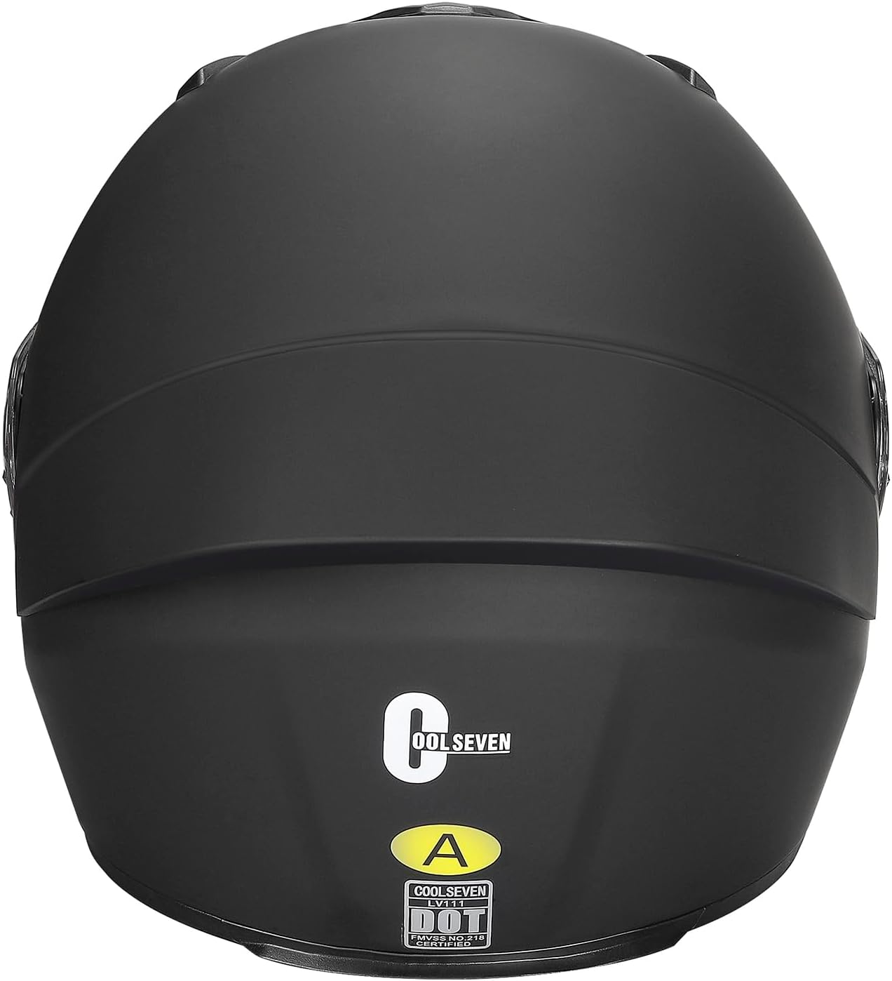 Alternative view of Full Face Motorcycle Helmet for Adults with DOT Approved, Lightweight Aerodynamic Street Bike Helmet for Men and Women, Three Layers Protection