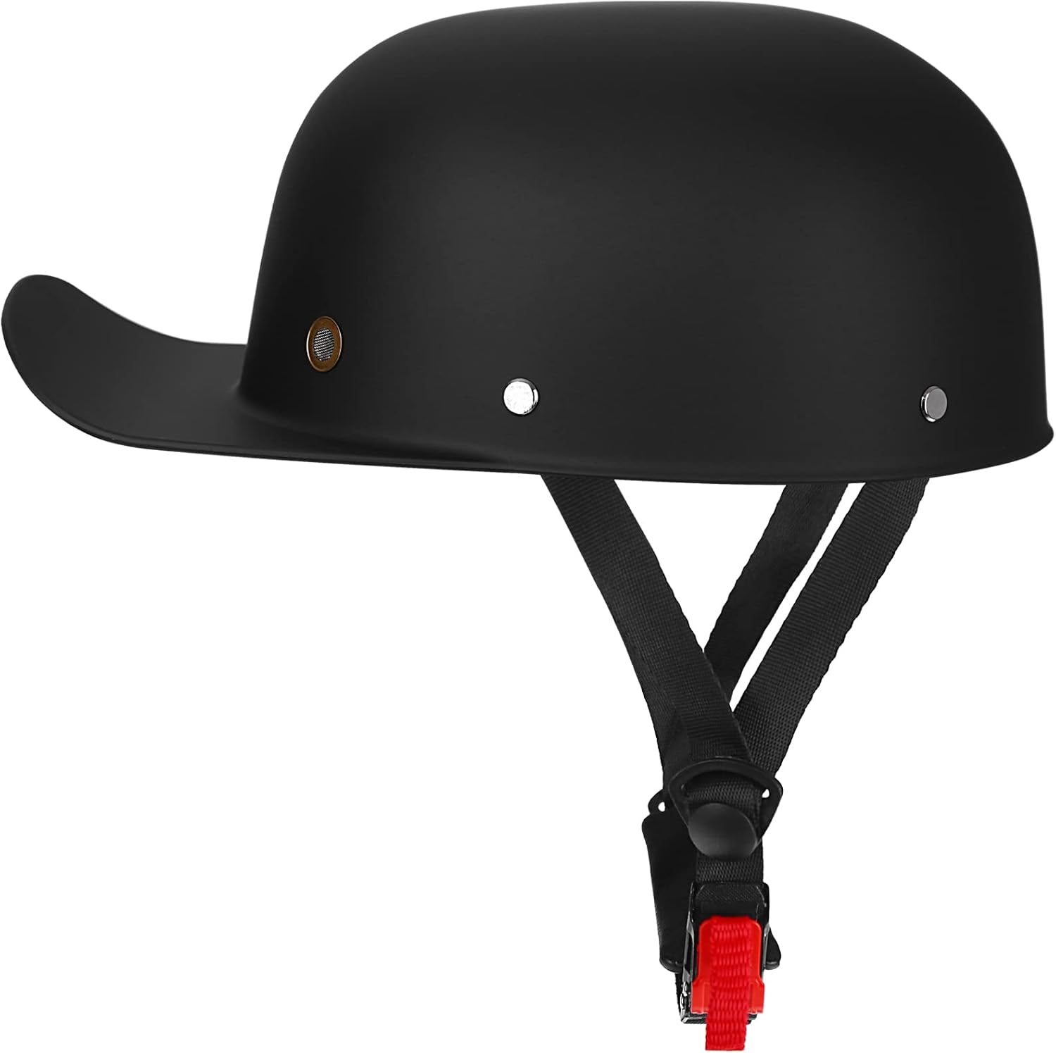 Yesmotor Baseball Style Cap Retro Motorcycle Helmet Unisex-Adult - DOT Approved