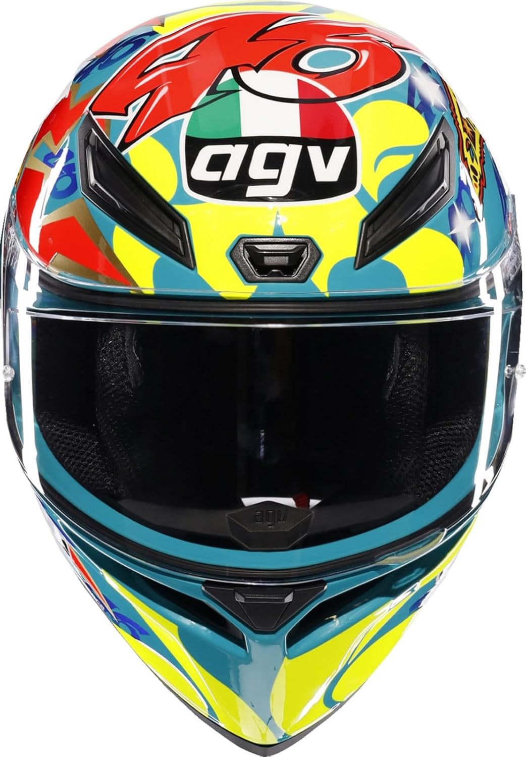 Alternative view of AGV K1 S Rossi Mugello 1999 Street Helmet-M