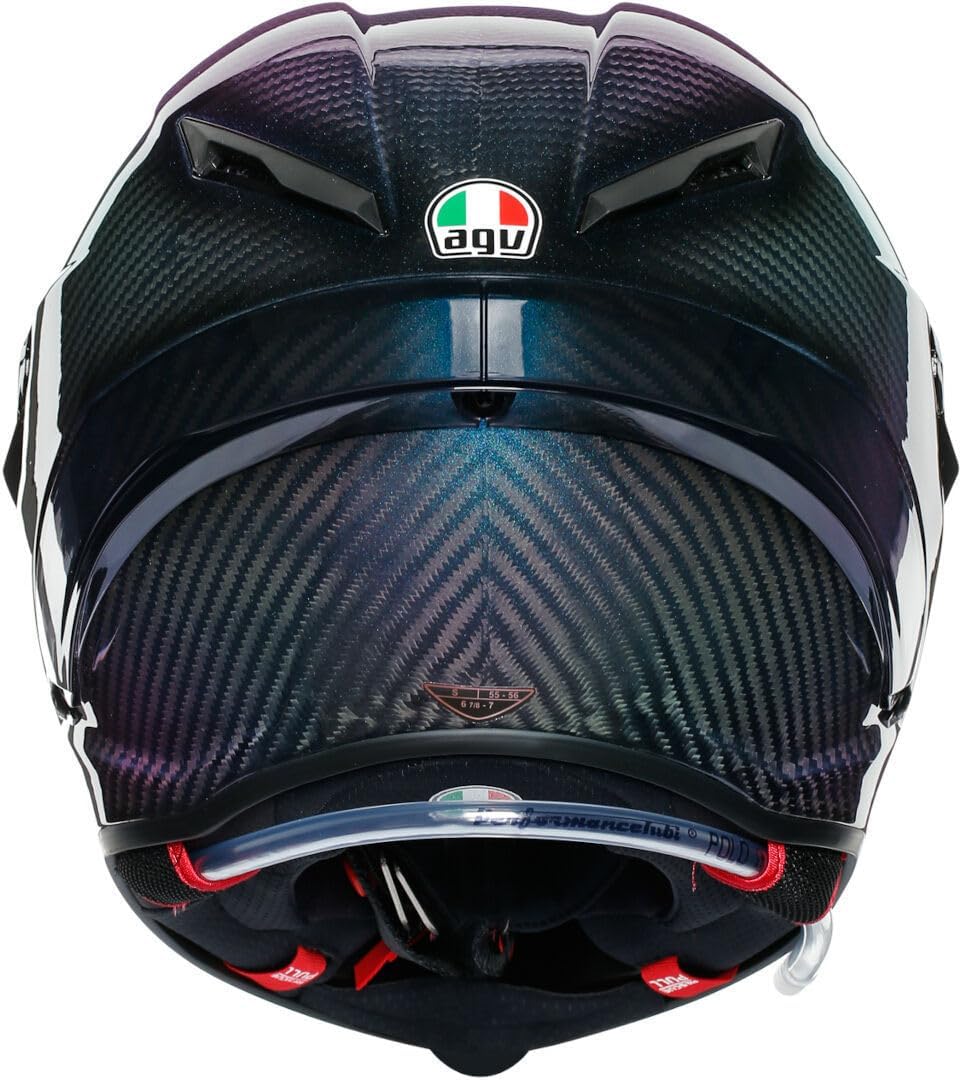 AGV Pista GP RR Mono Street Helmet-Iridium Carbon-XL