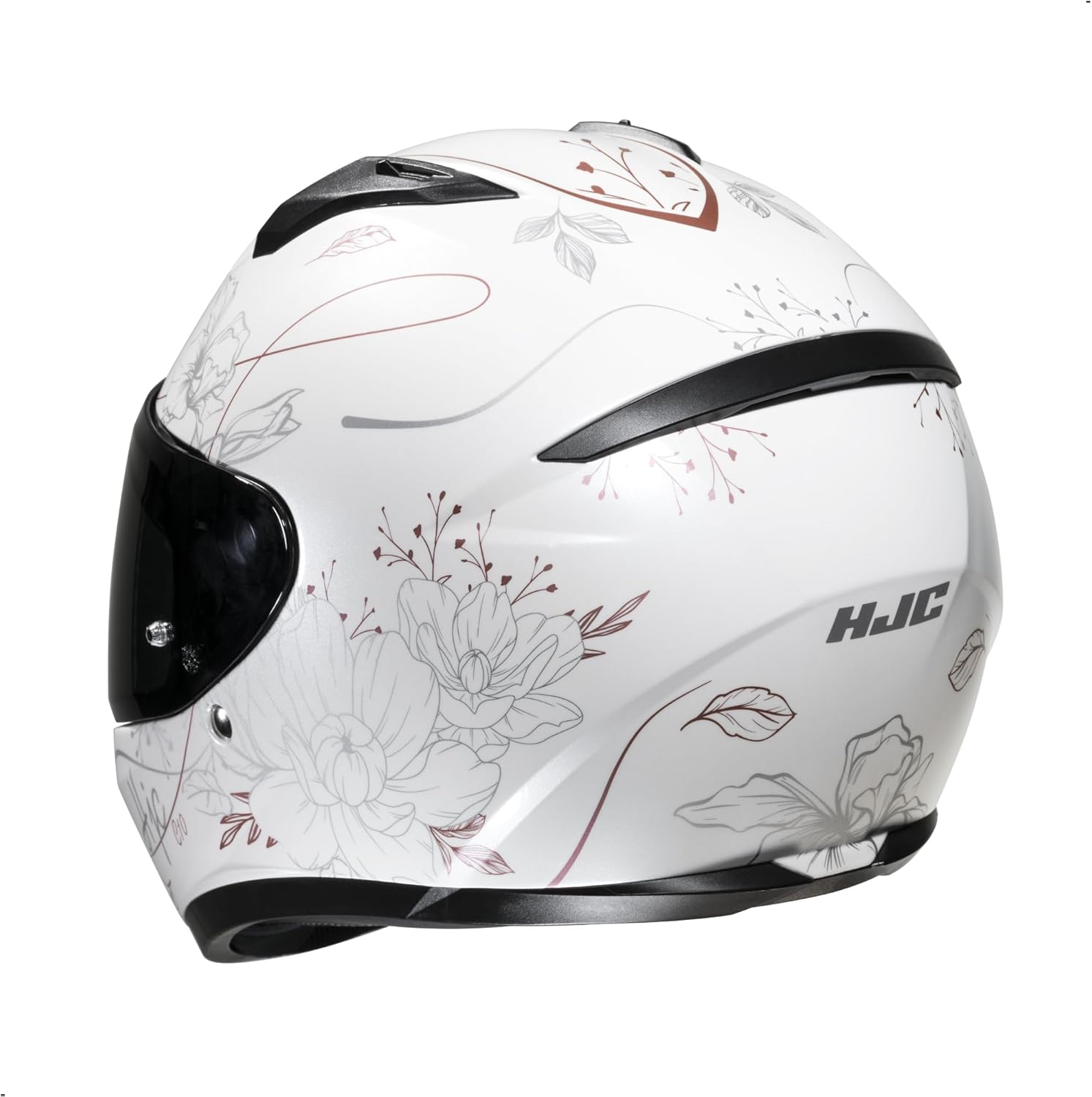Alternative view of HJC C10 Epik Full Face Motorcycle Helmet with HJ-34P Pinlock Shield, DOT Approved (MC8, Medium)