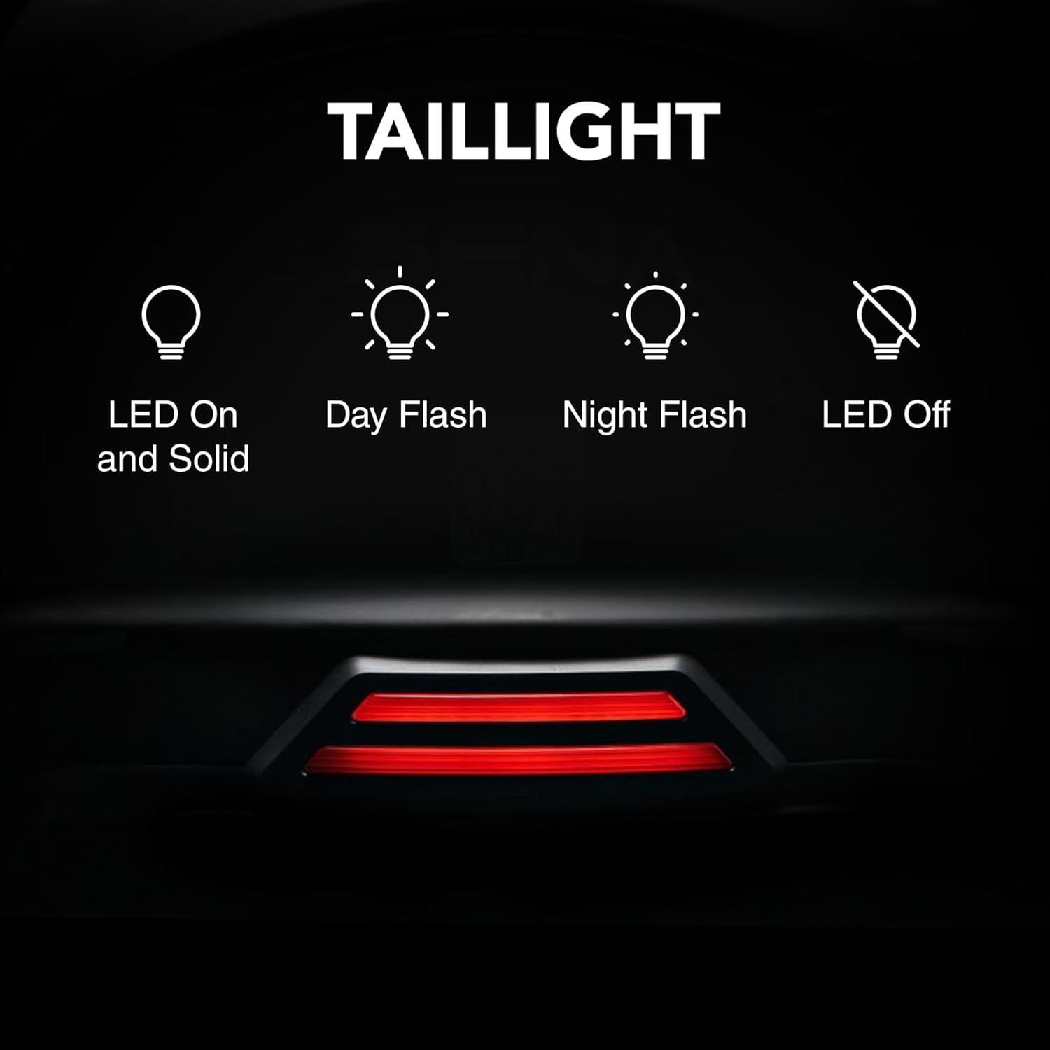 Alternative view of Sena Stryker Full Face Smart Helmet with Integrated Mesh and Bluetooth Communications, LED Taillight, and Sound by Harman Kardon, DOT (Matte Black, Medium)