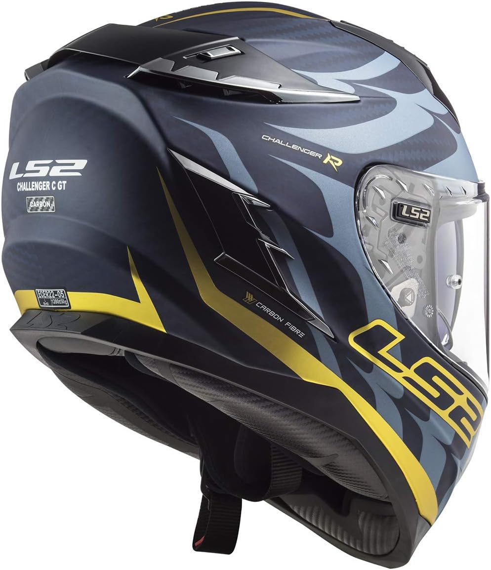 LS2 Helmets Challenger Carbon GT Americarbon Helmet