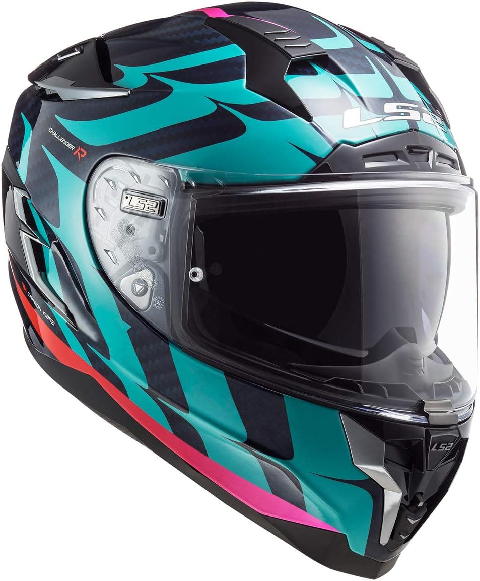 Alternative view of LS2 Helmets Challenger Carbon GT Americarbon Helmet