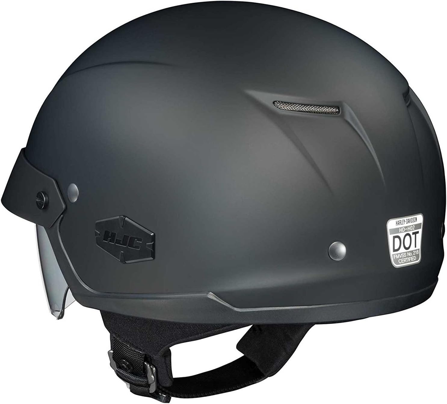 HJC is Men's Cruiser Motorcycle Helmet - Black / X-Large