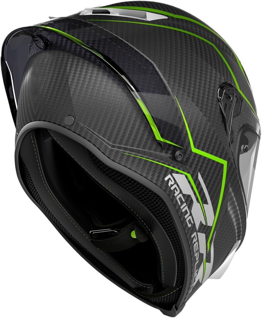 Alternative view of AGV Pista GP RR Performante Motorcycle Helmet Carbon/Lime XL