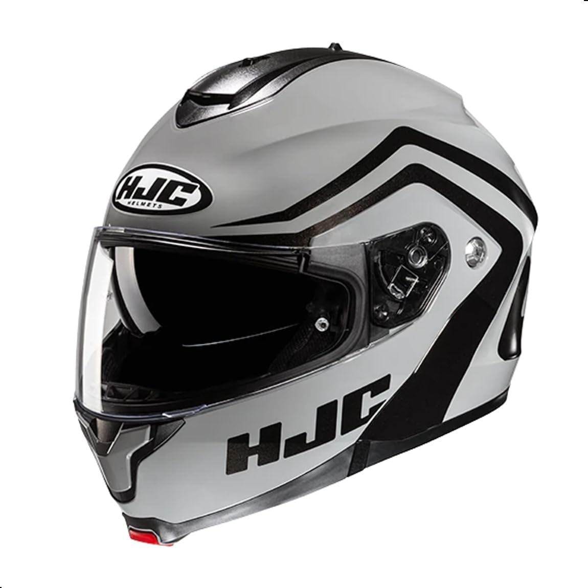 Alternative view of HJC C91 Nepos Modular Motorcycle Helmet with HJ-17 Pinlock Shield, DOT Approved (MC3HSF, Large)