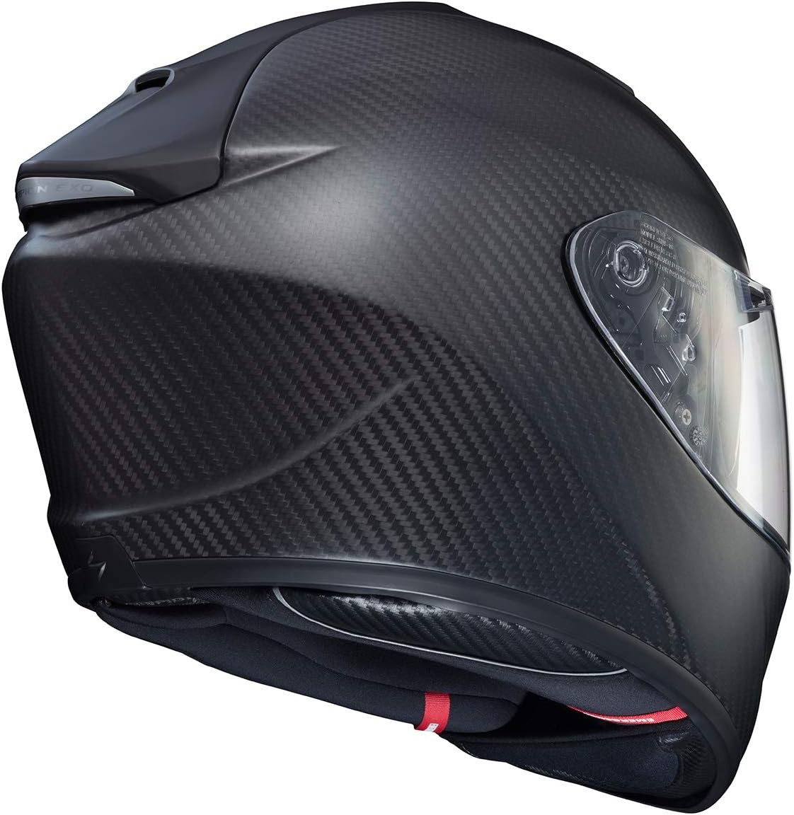 Alternative view of ScorpionEXO ST1400 Carbon Fiber Full Face Sport Touring Street Motorcycle Helmet Airfit Sytem Bluetooth Ready Speaker Pockets DOT ECE Approved Adult