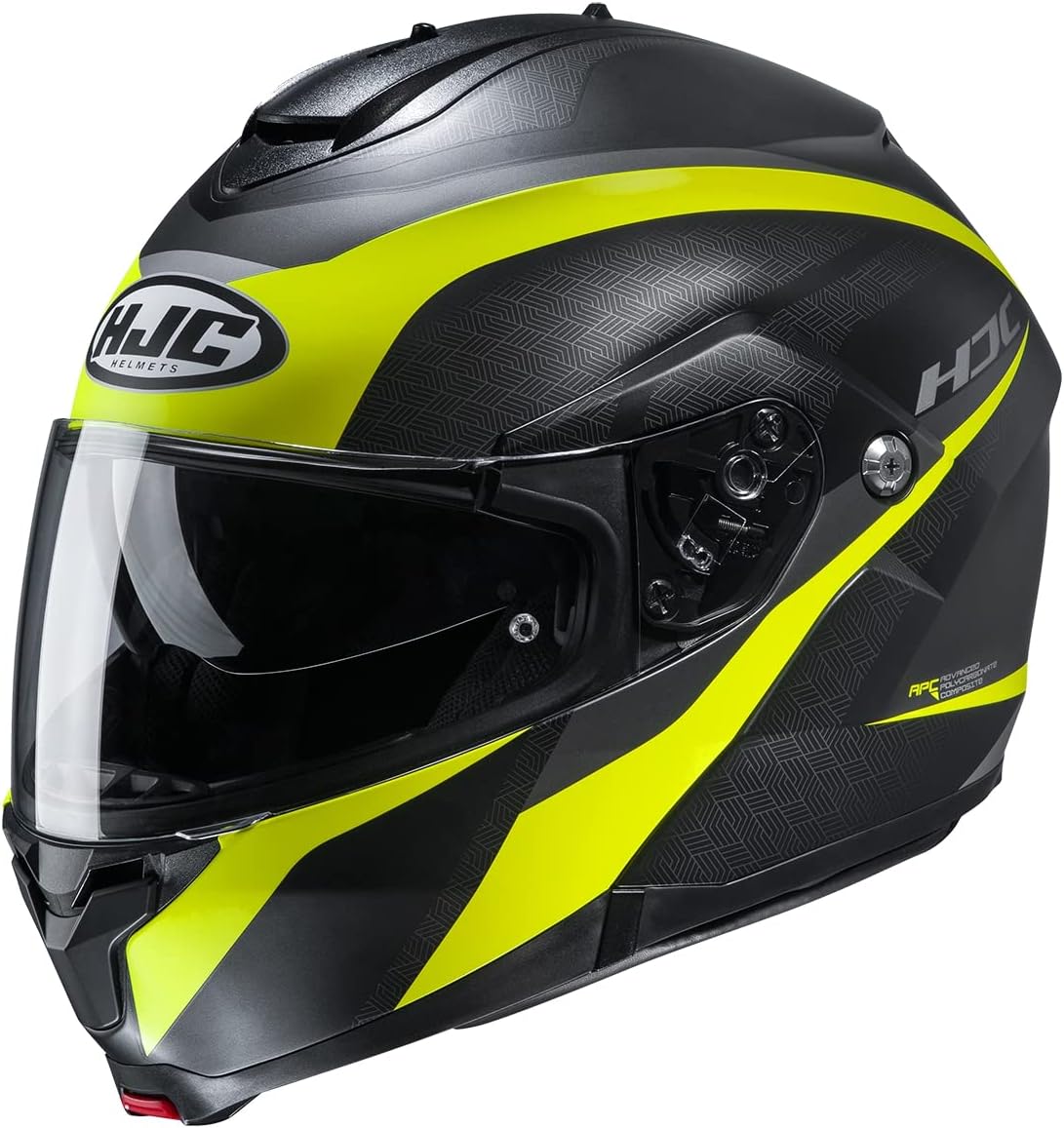 Alternative view of HJC C91 Taly Natural Motorcycle Helmet, DOT Approved (MC2SF, XX-Large)