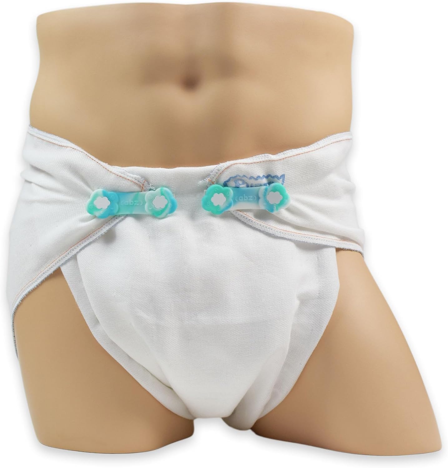 Purity Adult Flat Cloth Diapers by LeakMaster - Soft, Absorbent & Durable 100% Cotton Gauze Weave Fabric - Standard Size 36x36 Inches - 2 Layered