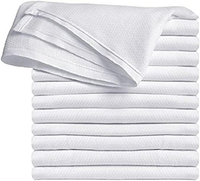 Alternative view of Birdseye Flat Cloth Diapers 27x27 100% Cotton High Absorbency Birdseye Burp Cloth (3)