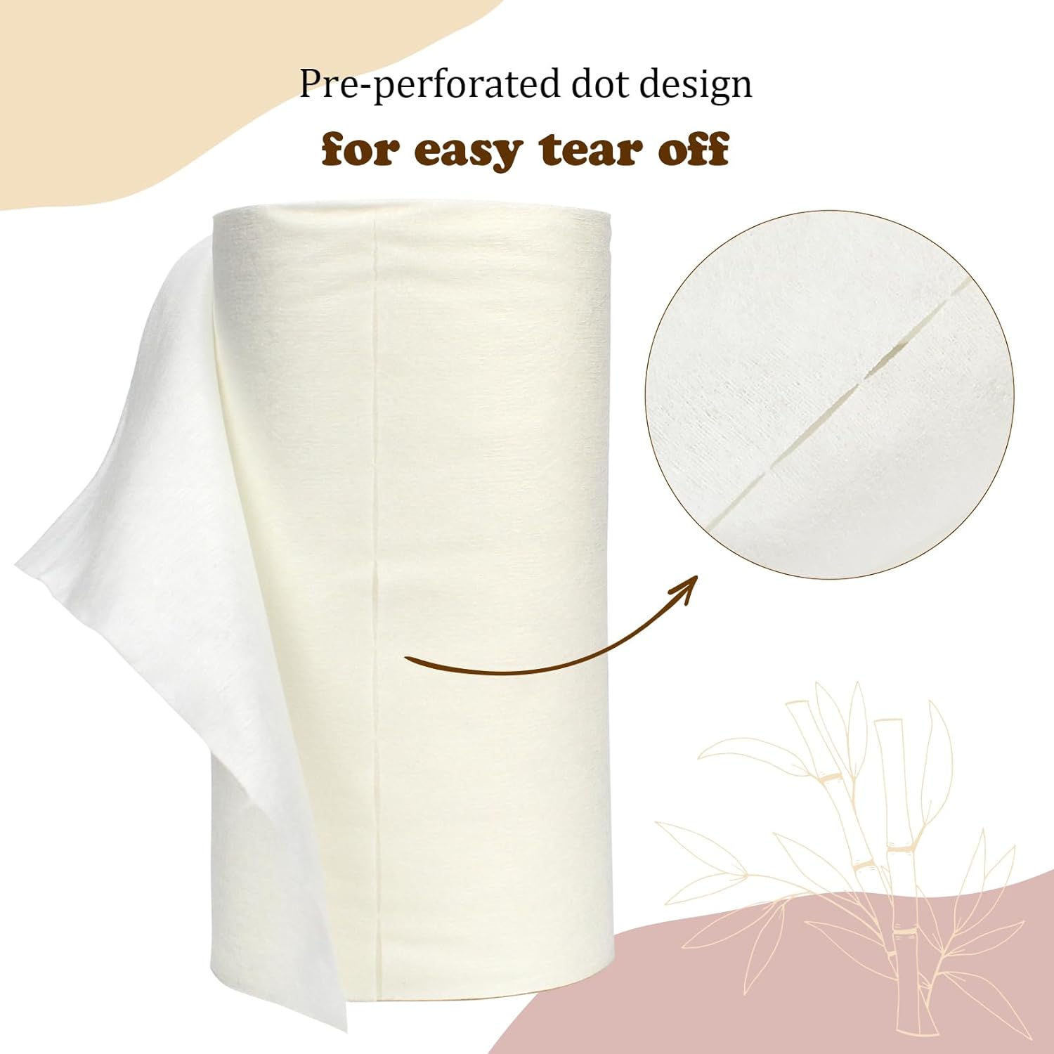 Mama Koala Disposable Natural Diaper Liners for Cloth Diapers, 200 Sheets (2 Pack)