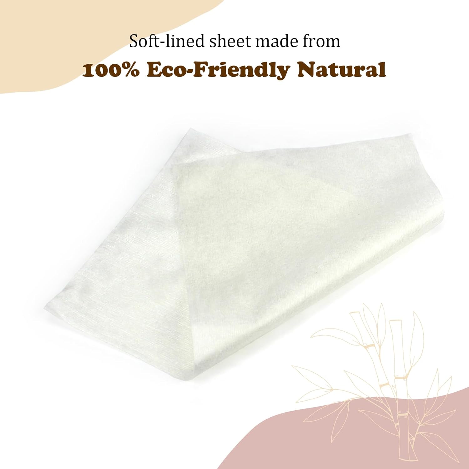 Alternative view of Mama Koala Disposable Natural Diaper Liners for Cloth Diapers, 200 Sheets (2 Pack)