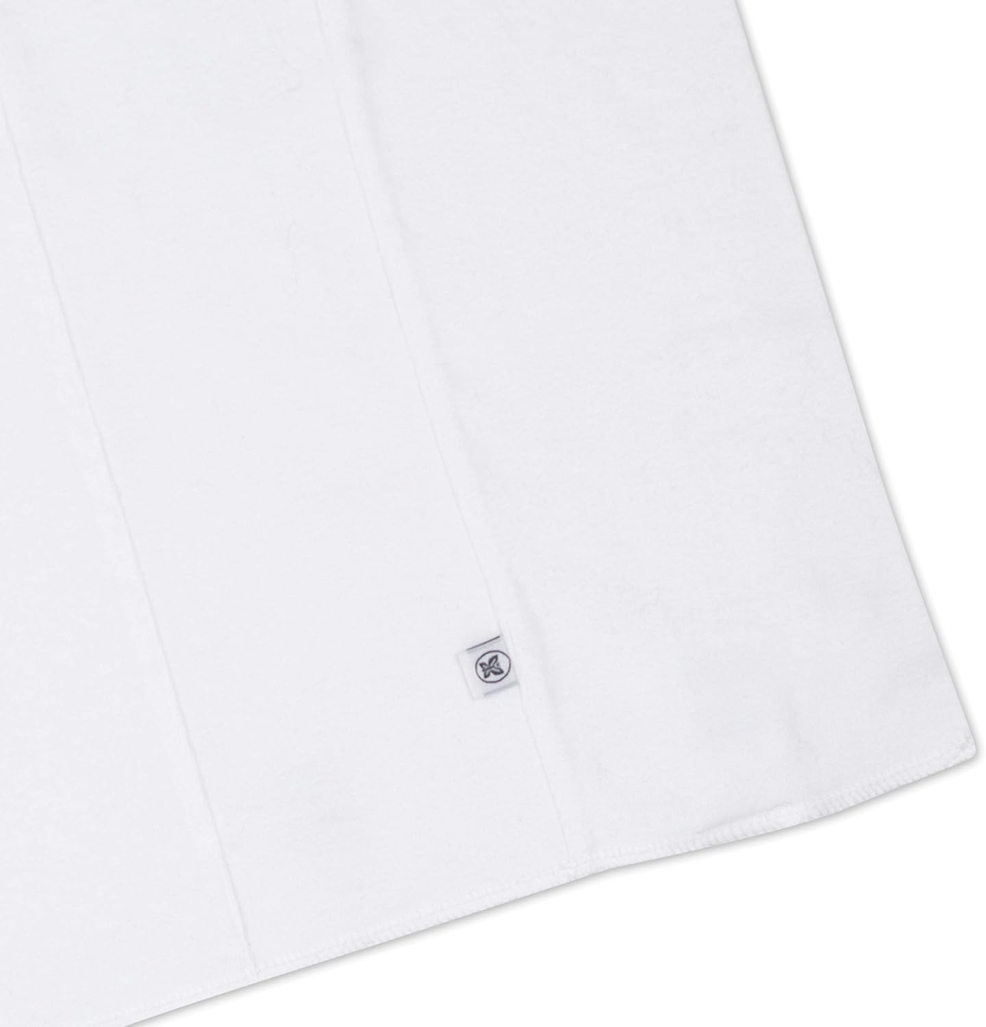 Tri-fold Knit Burp Cloths Soft Absorbent 100% Organic Cotton for Baby Boys, Girls