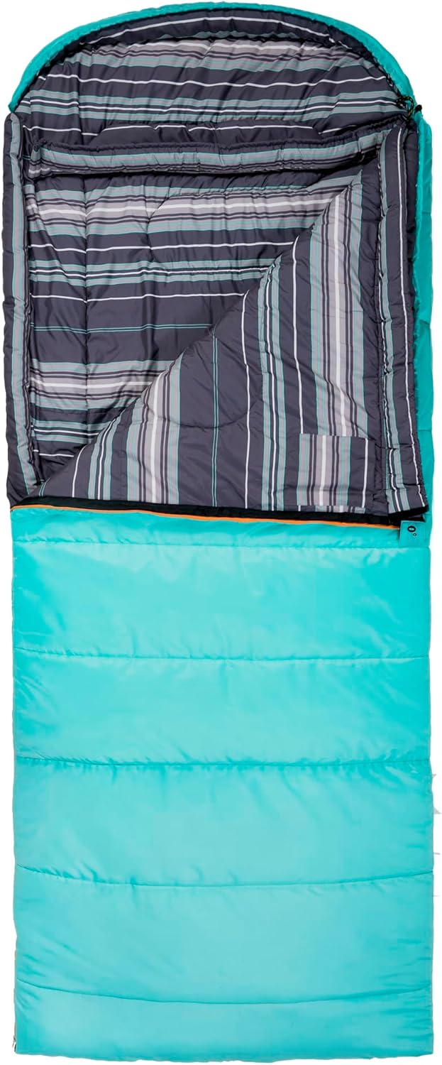 Teton Celsius Regular, 25F, 20F, 0F Degree Sleeping Bags, All Weather Bag for Adults and Kids, Camping Made Easy and Warm, Travel Sack Included