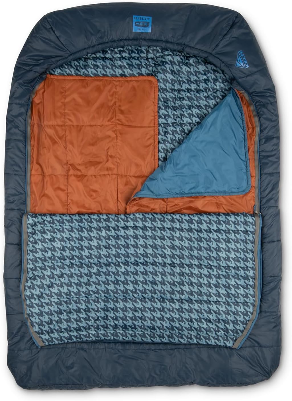 Kelty Tru.Comfort Doublewide 20 Degree Sleeping Bag u2013 Two Person Synthetic Camping Sleeping Bag for Couples & Family Camping