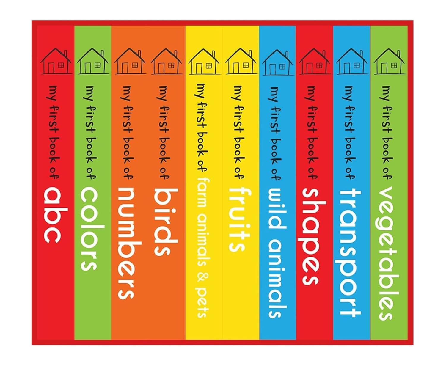 Alternative view of My First Library: Boxset of 10 Board Books for Kids