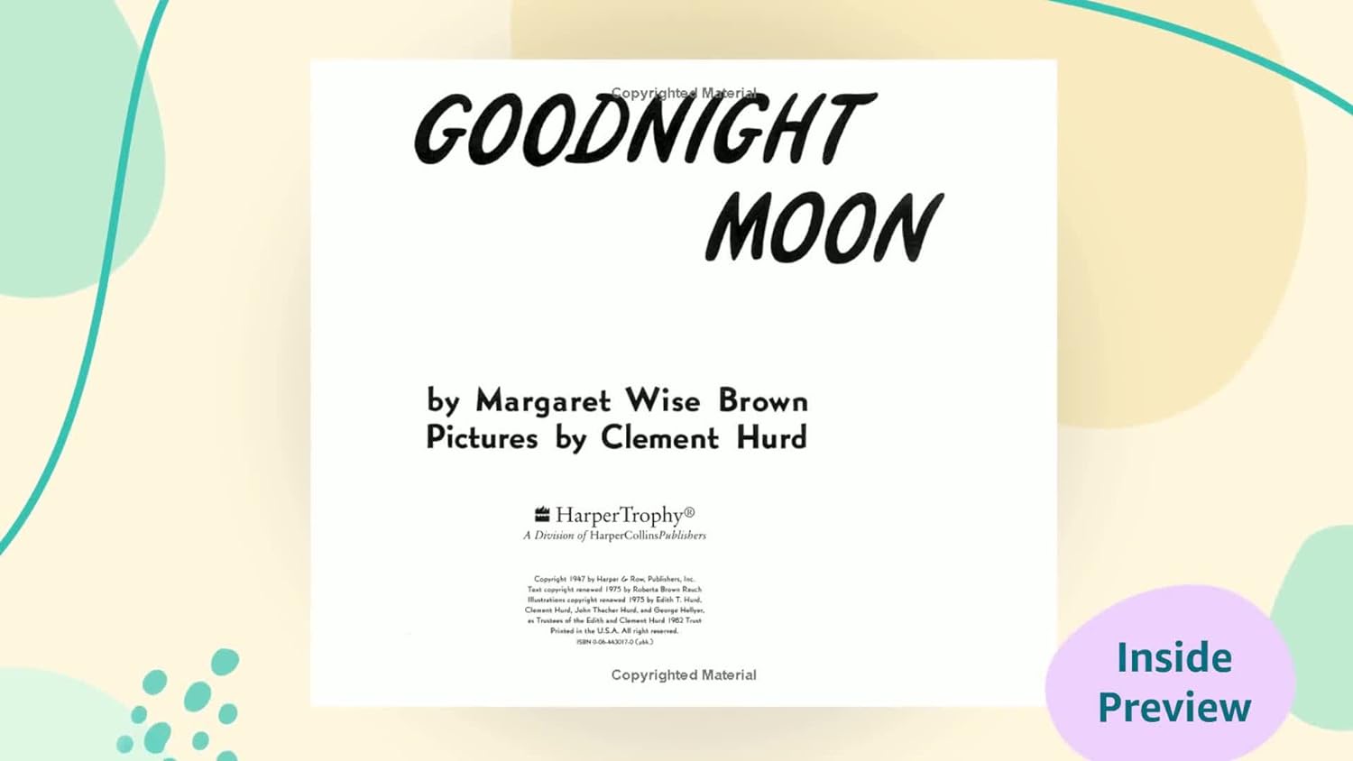 Goodnight Moon: A Beloved, Lulling Bedtime Story About a Little Bunny for Children (Ages 0-4)