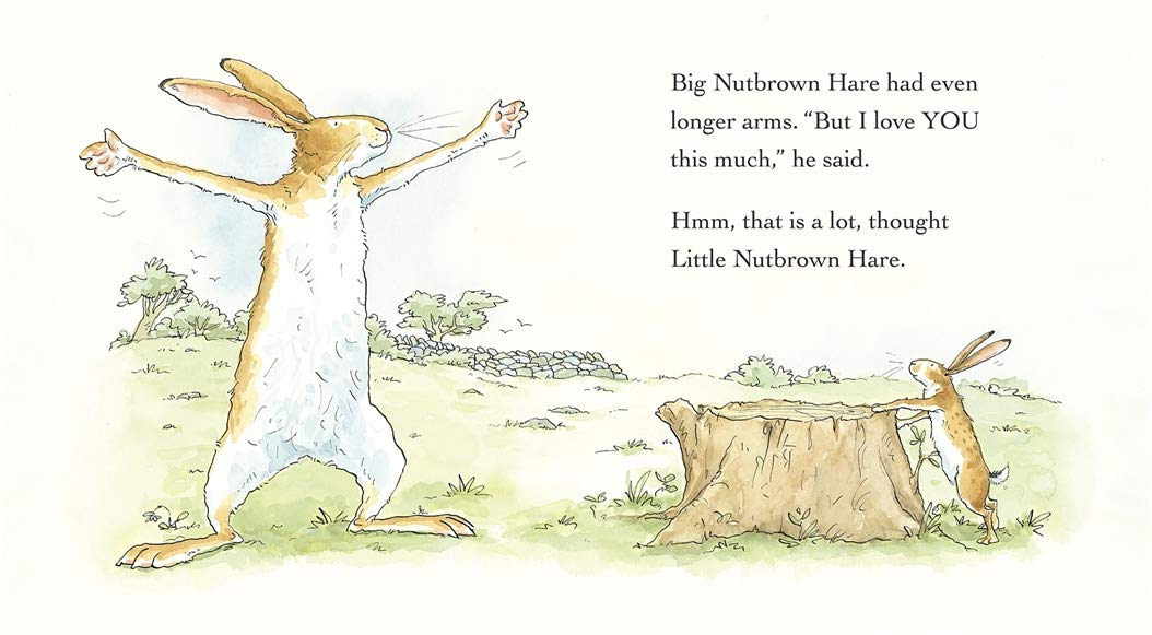 Alternative view of Guess How Much I Love You: (The Heartwarming Tale of Little Nutbrown Hare Loving Right Up to the Moon and Back - An Ideal Baby Shower Gift & Easter Basket Stuffer for Babies & Toddlers)