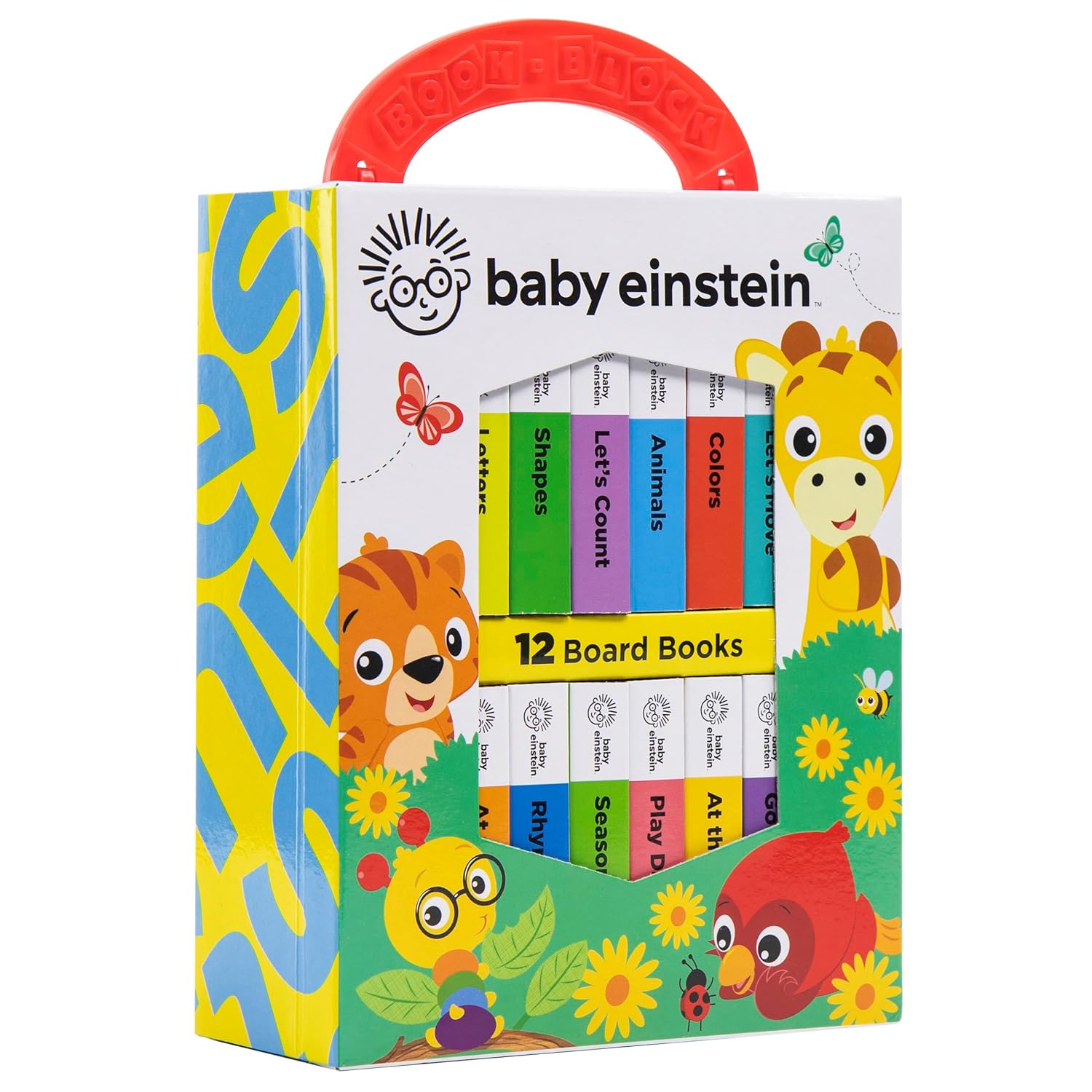 Alternative view of Baby Einstein - My First Library Board Book Block 12-Book Set - First Words, Alphabet, Numbers, and More! - PI Kids