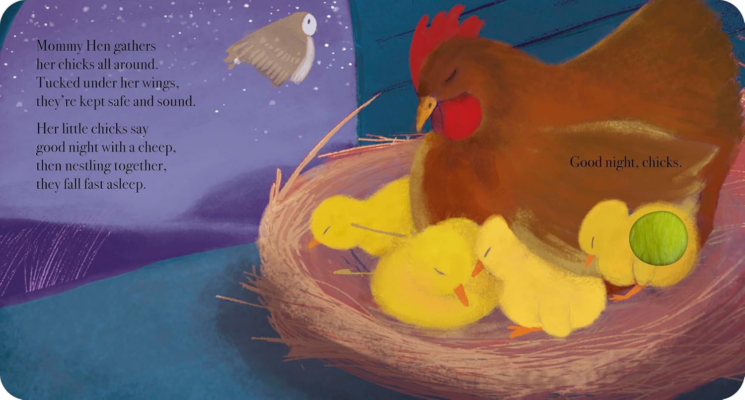 Alternative view of Good Night, Farm: A Touch-and-Feel Storybook