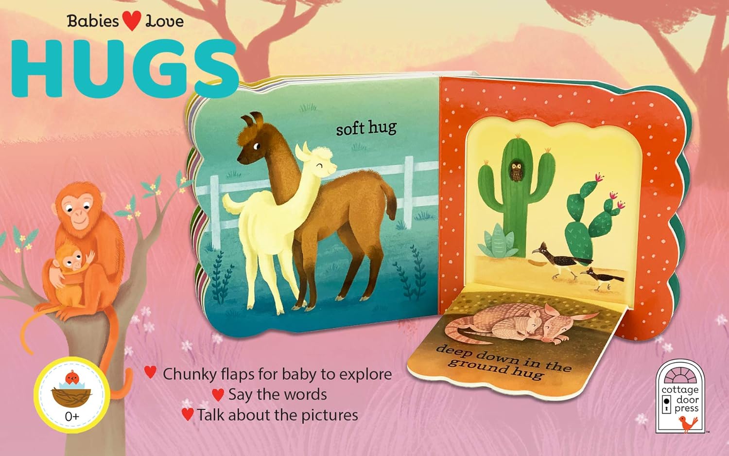 Alternative view of Babies Love Hugs: A Baby and Toddler Emotions Board Book, Ages 0-3