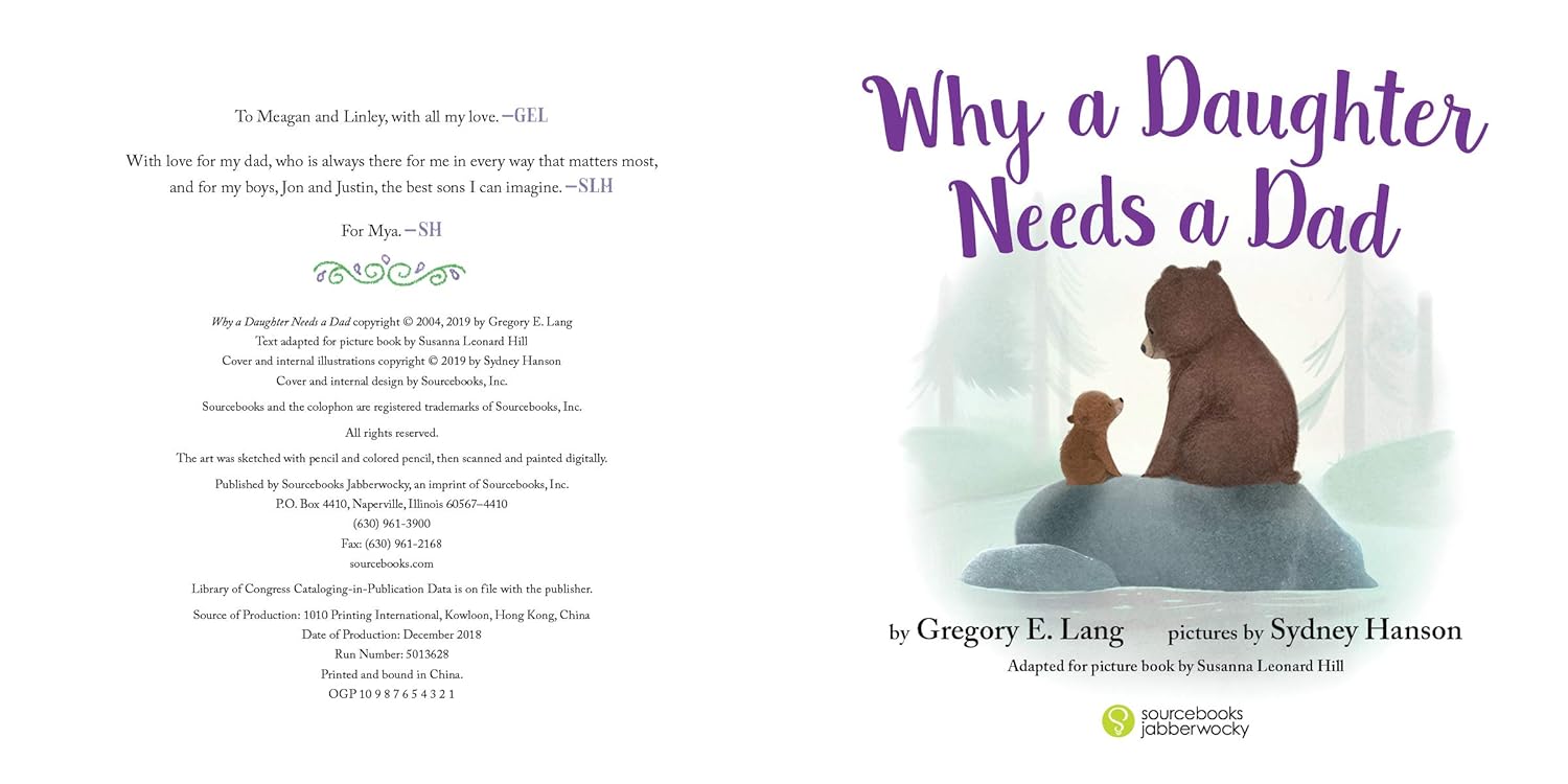 Why a Daughter Needs a Dad: Celebrate Your Father Daughter Bond this Valentine's Day with this Special Picture Book!