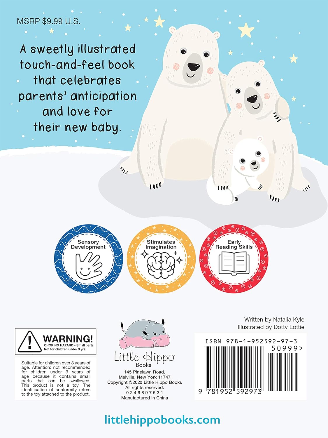 Welcome, Baby - Touch and Feel Board Books - Sensory Board Book (Touch & Feel Sensory Board Books for Baby & Toddler Time)