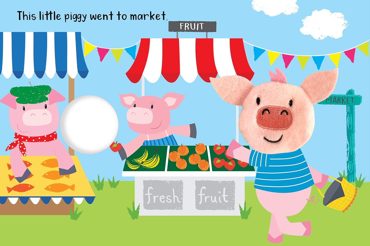 Alternative view of This Little Piggy - Childrens Finger Puppet Board Book - Interactive - Novelty (Finger Puppet Storybooks for Babies & Toddlers)