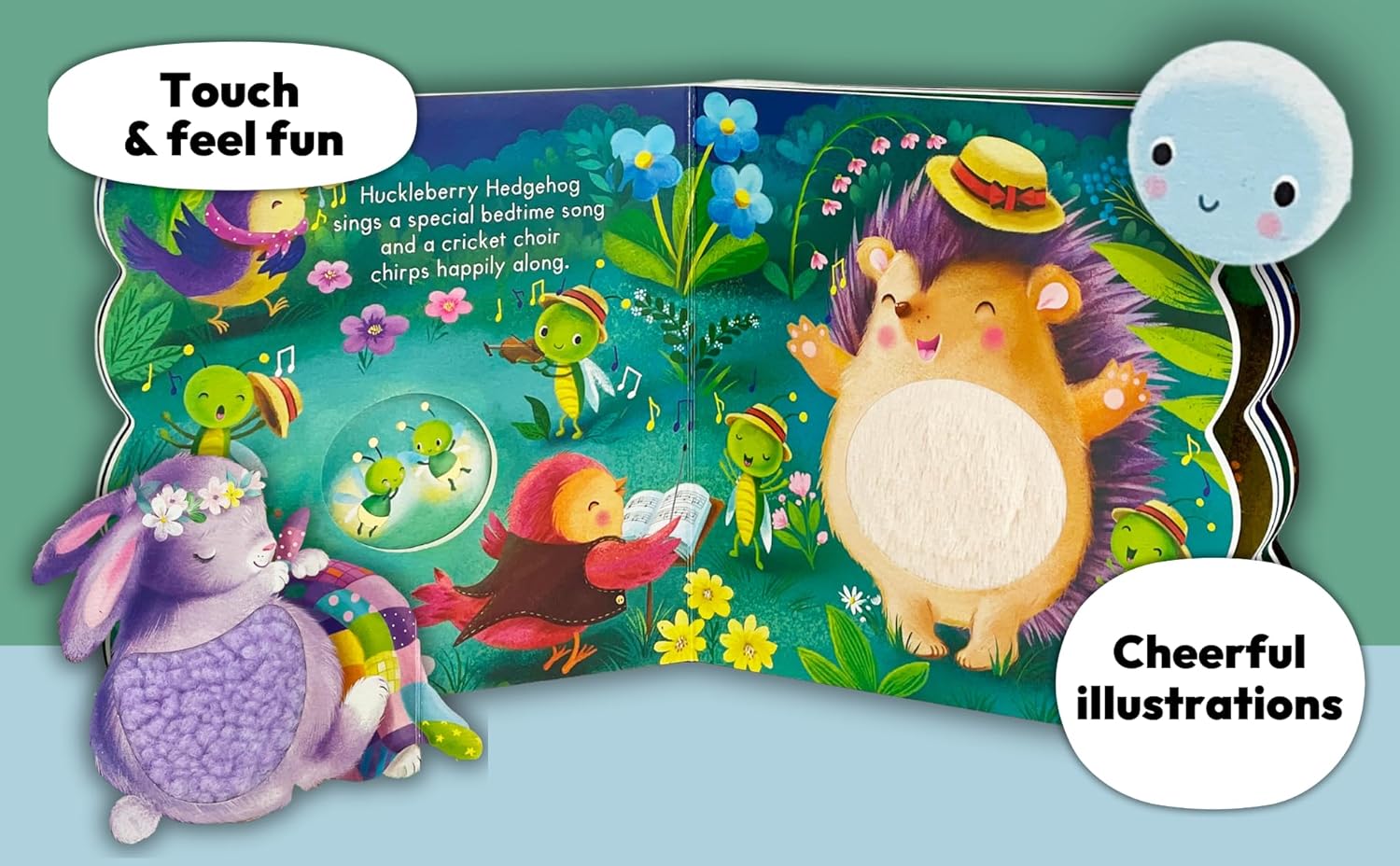 Alternative view of Touch and Feel: Good Night, Cuddlebug Lane: Baby & Toddler Sensory Board Book