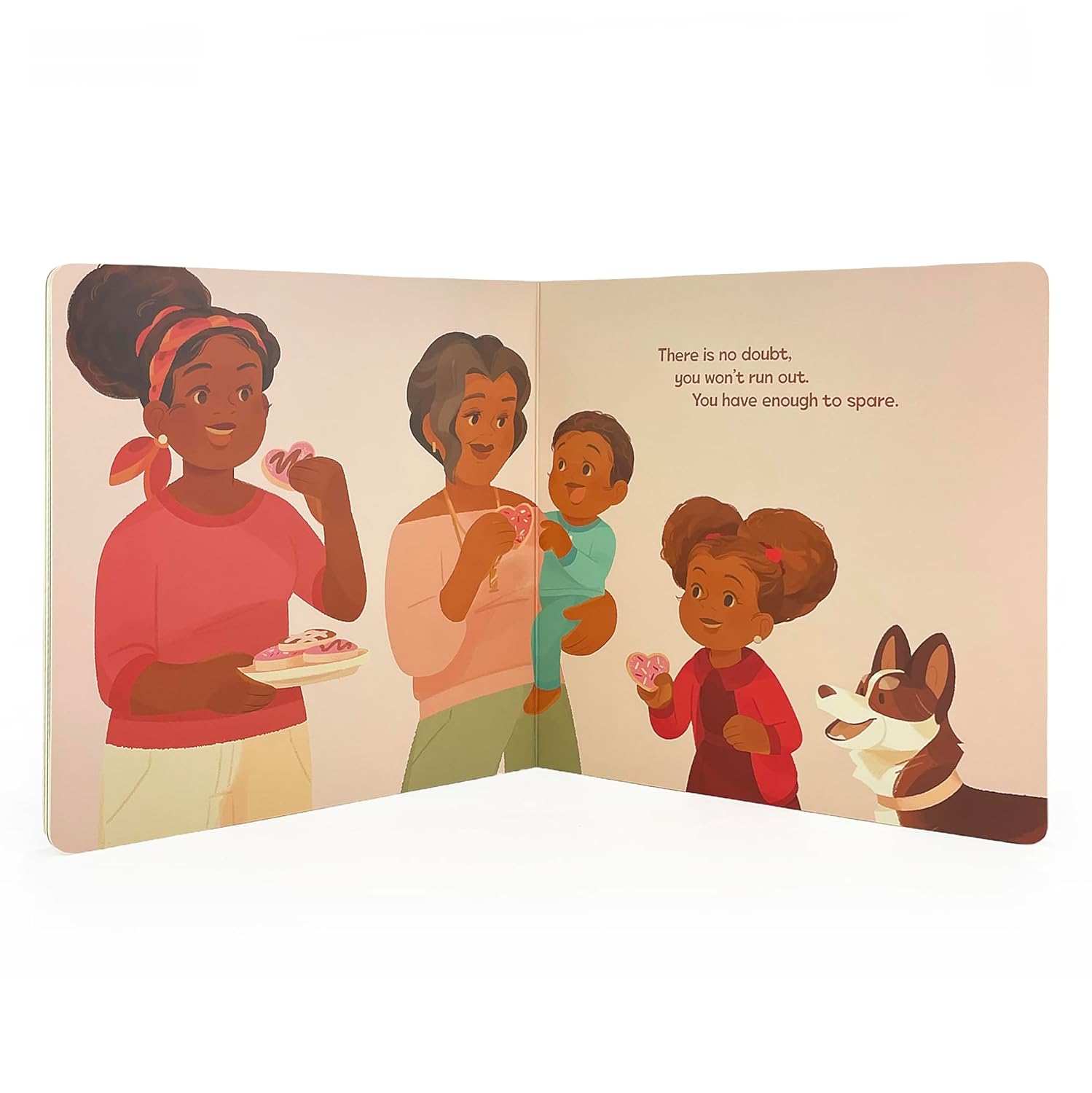 Alternative view of Brown Sugar Baby Sweetest Love Board Book - Beautiful Holiday Story for Mothers and Newborns, Ages 0-3
