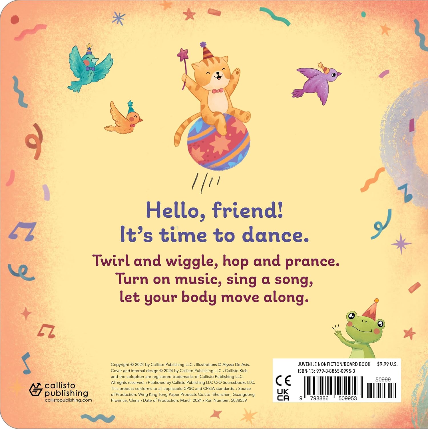 Stomp, Wiggle, Clap, and Tap: My First Book of Dance (Toddler Art Books)