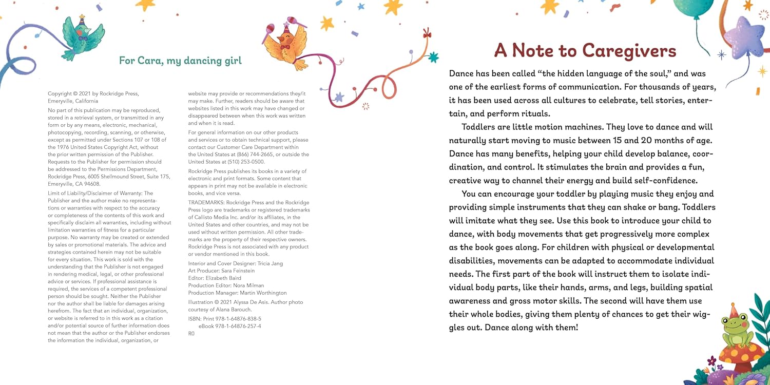 Alternative view of Stomp, Wiggle, Clap, and Tap: My First Book of Dance (Toddler Art Books)