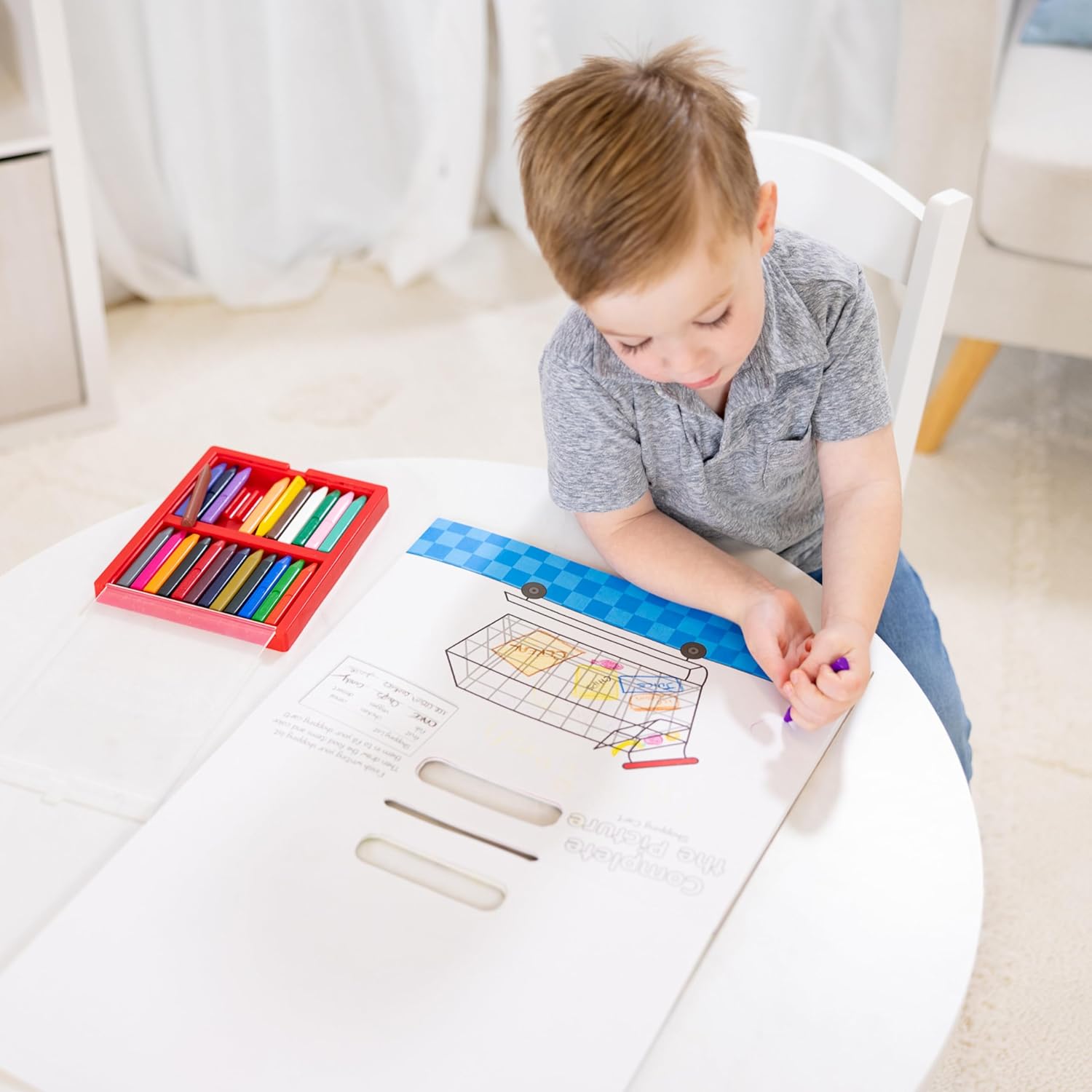 Melissa & Doug Poke-a-Dot! Who’s in the Ocean? Interactive Children's Board Book with Buttons to Pop, Educational Sensory Toy for Toddlers & Preschoolers Ages 3+ - FSC Certified